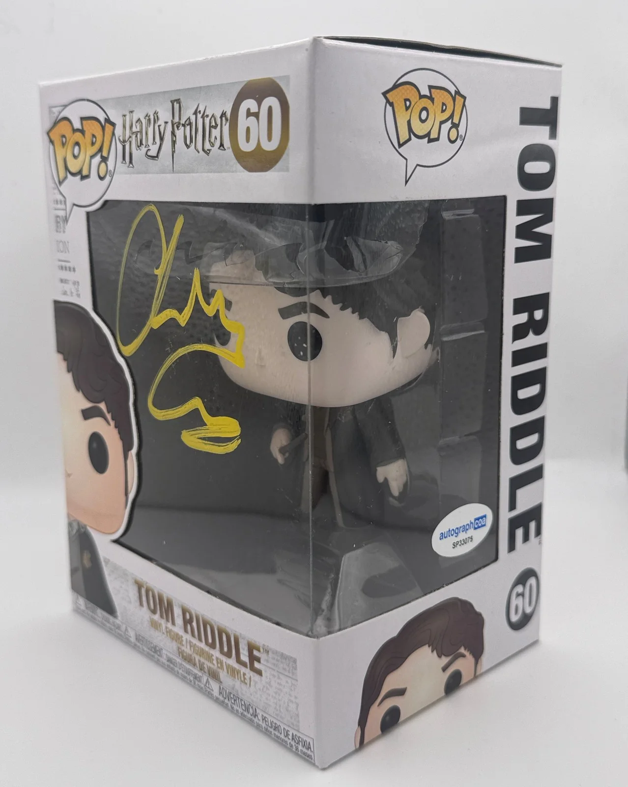 Christian Coulson — Christian Coulson "Harry Potter" AUTOGRAPH Signed Tom Riddle 60 Funko Pop B ACOA, изображение 2