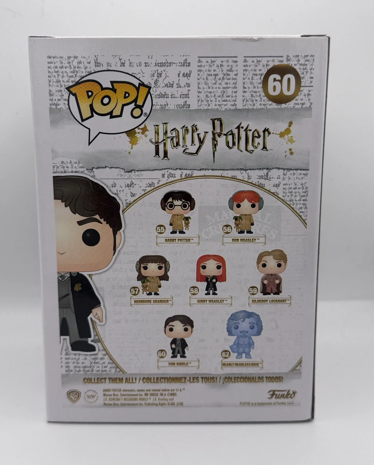 Christian Coulson — Christian Coulson "Harry Potter" AUTOGRAPH Signed Tom Riddle 60 Funko Pop B ACOA, изображение 4