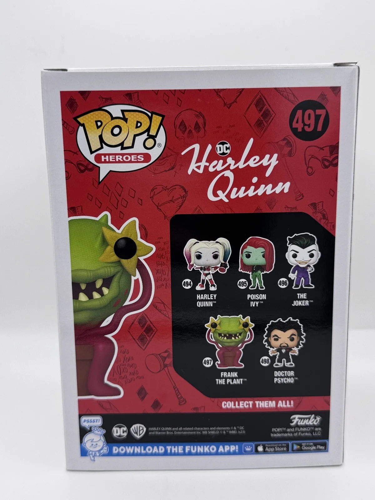 J.B. Smoove — J.B. Smoove "Harley Quinn" AUTOGRAPH Signed Frank the Plant 497 Funko Pop B ACOA, изображение 4