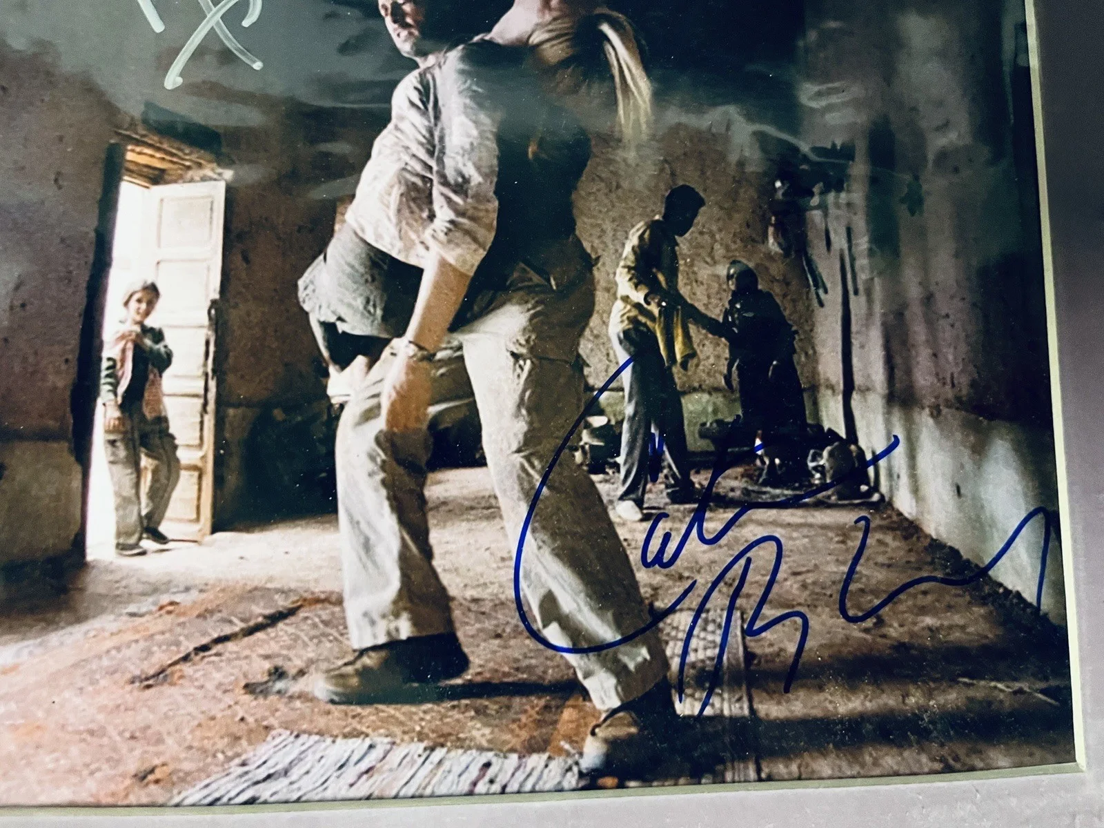 Brad Pitt — Brad Pitt & Cate Blanchett Signed 8x10 Photo Babel Matted 11x14 w/ COA, изображение 3