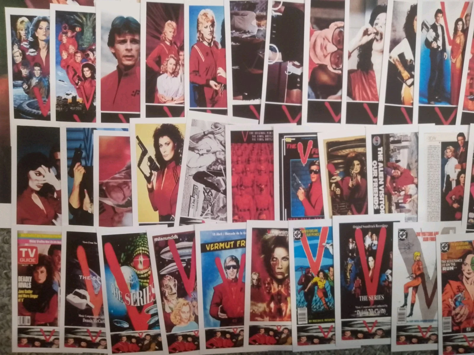 V: The Series Collection. 44 Mini Cards & Box/16 7x5ins Lobby Cards/4 A4 Promo, изображение 5