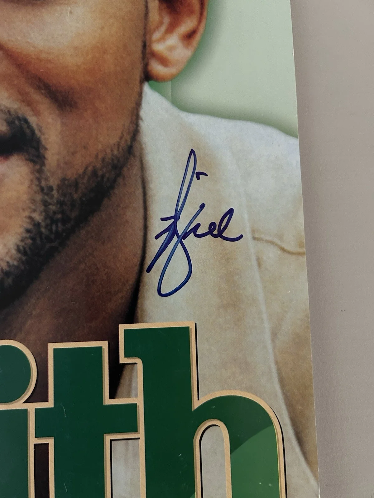 Will Smith — Will Smith Signed In Person "2000 CALENDAR" Fresh Prince Of Bel Air JSA COA, изображение 2