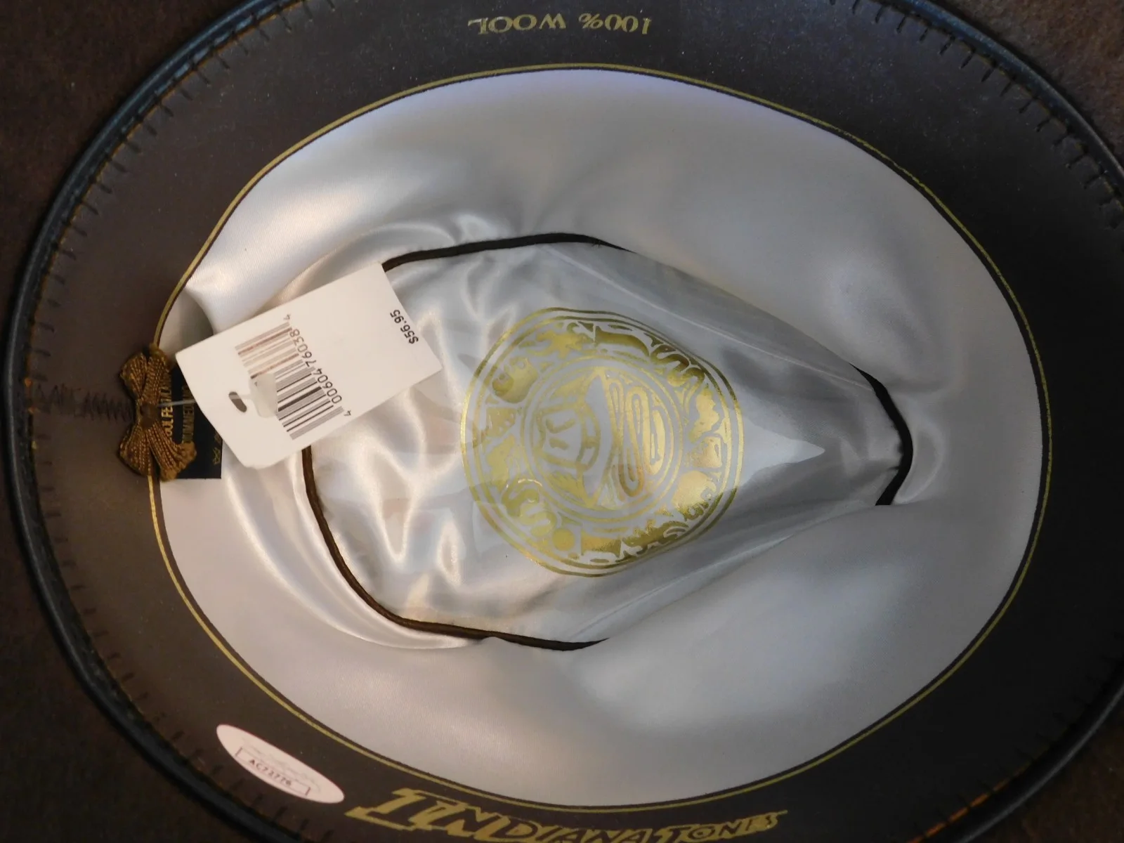 Shia Labeouf — Shia Labeouf Signed Indiana Jones 4 KOTCS Wool Hat - JSA Authentication, image 5