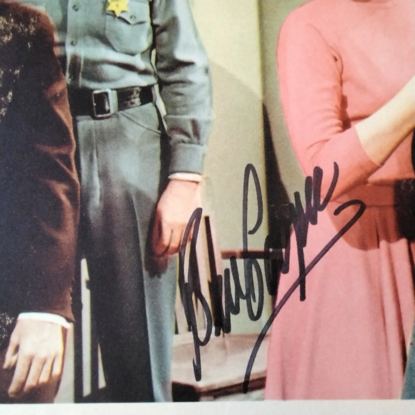 Ben Cooper SIGNED Lobby Card 1956 A Strange Adventure Joan Evans Marla English, image 5