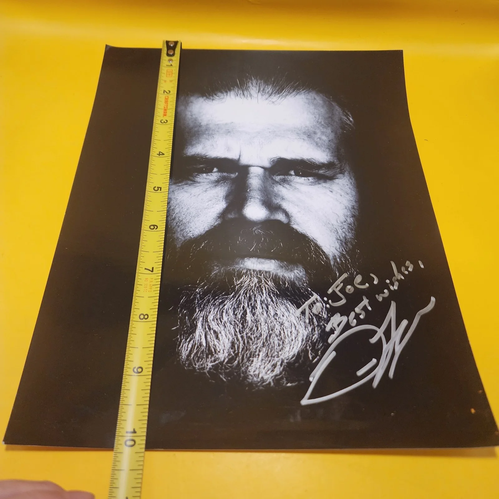 Dan Yeager Signed 8x10 Photo Autograph Leatherface Texas Chainsaw Massacre, image 5