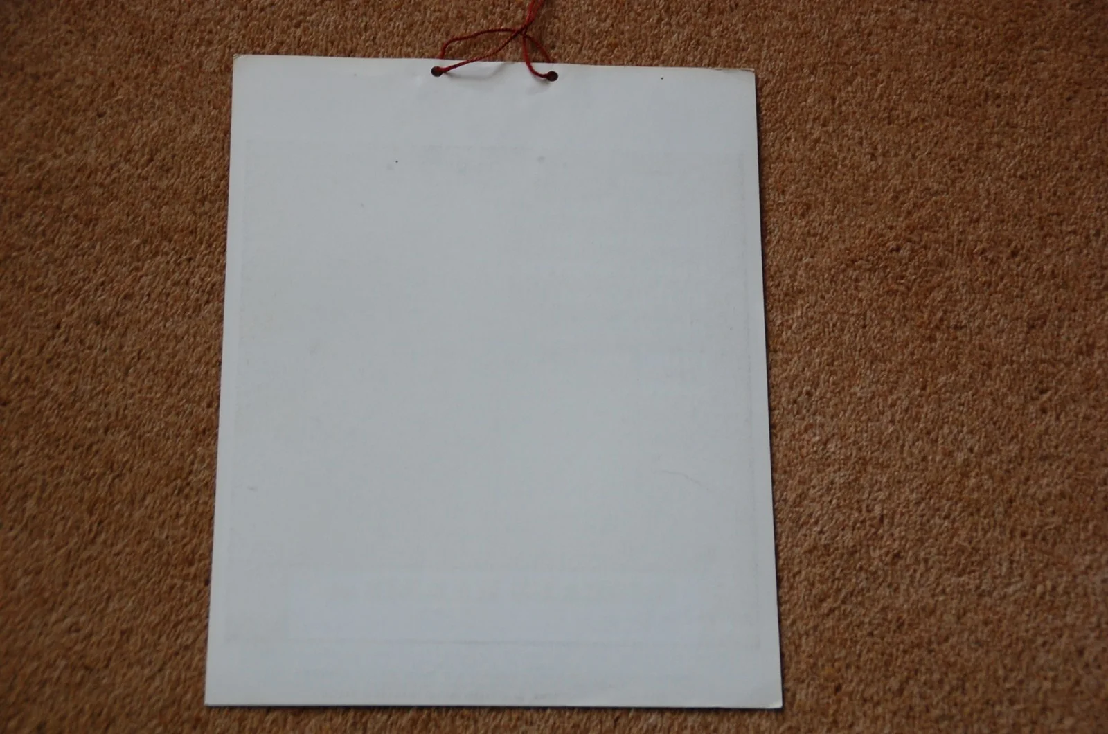 A MAN CALLED HORSE (1970) - RARE ORIG. UK BOX OFFICE HANGING CARD, изображение 4