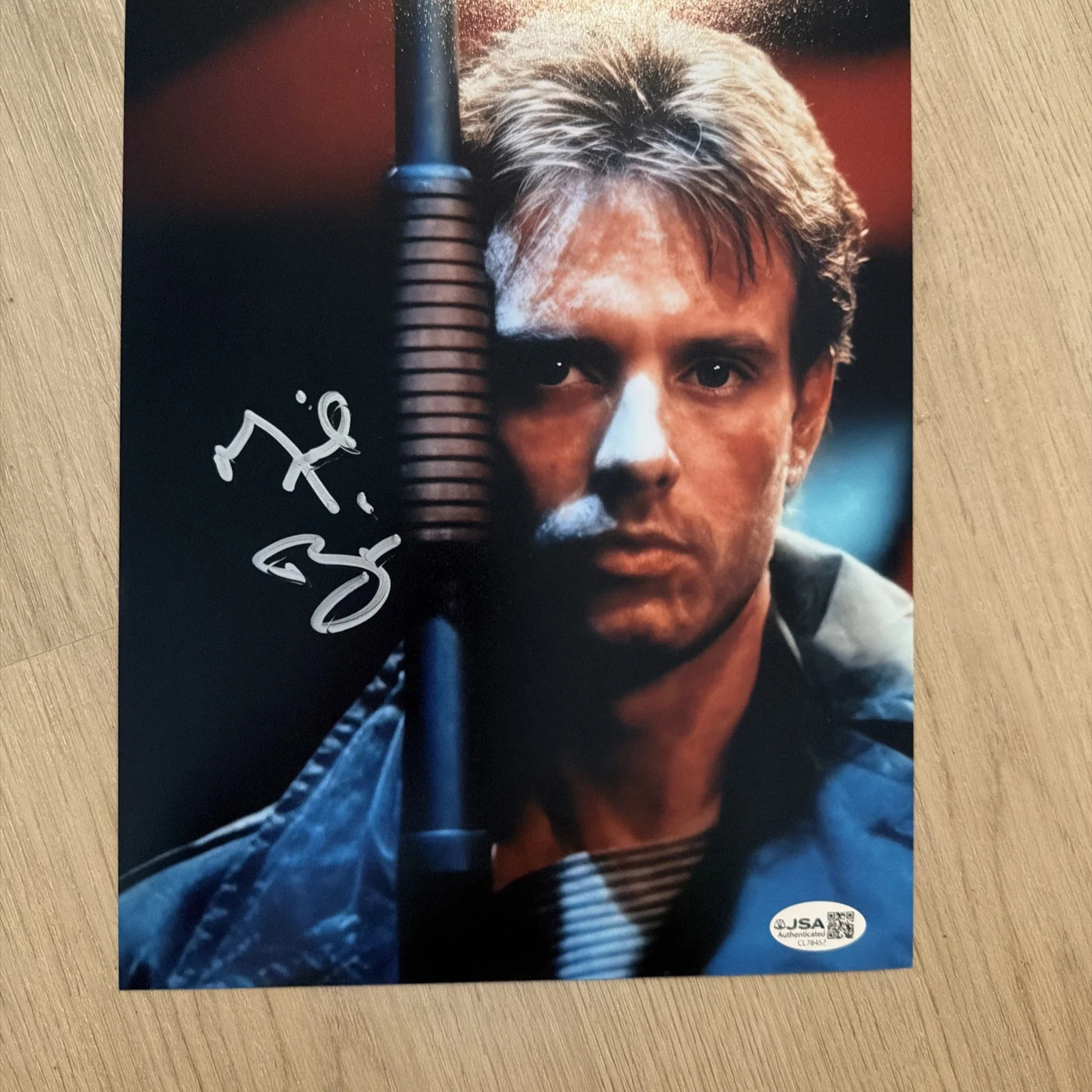 Michael Biehn signed TERMINATOR 8x10 JSA Authenticated Autograph, image 2