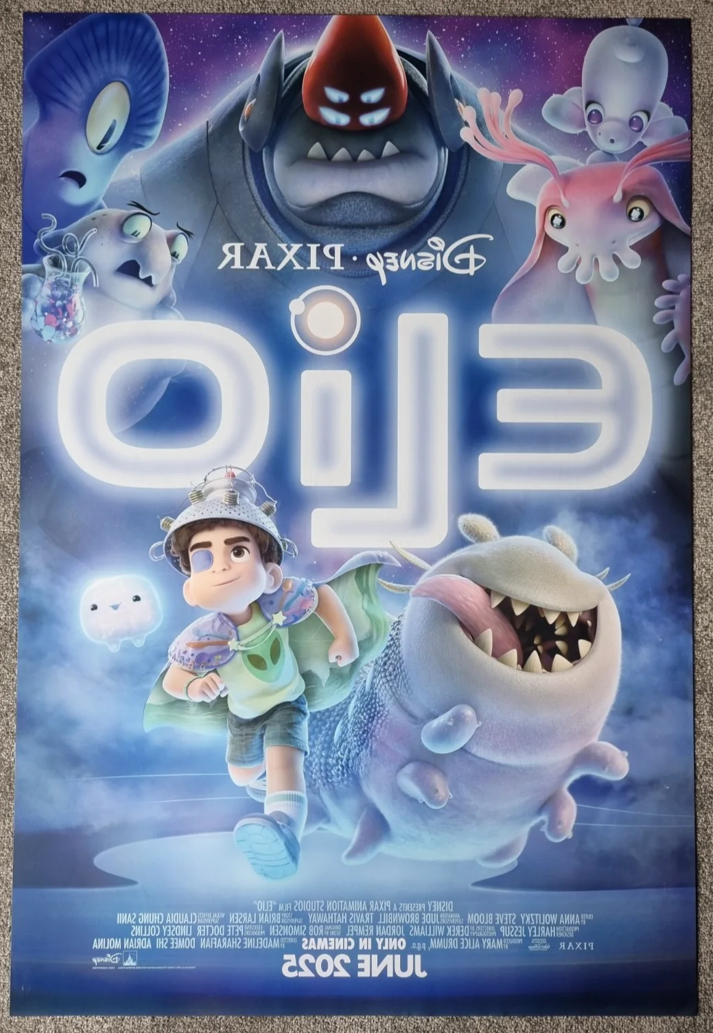 Elio - Original One Sheet Double Sided Cinema Poster Disney Pixar Ref P81, image 2