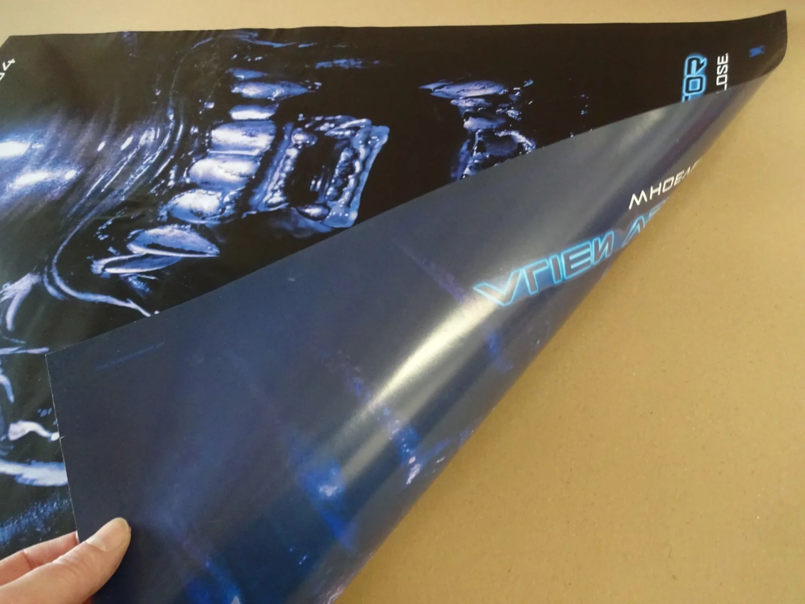 Alien vs. Predator 2004 Double Sided Movie Poster Mint 40" x 27" Tommy Flanagan, изображение 2