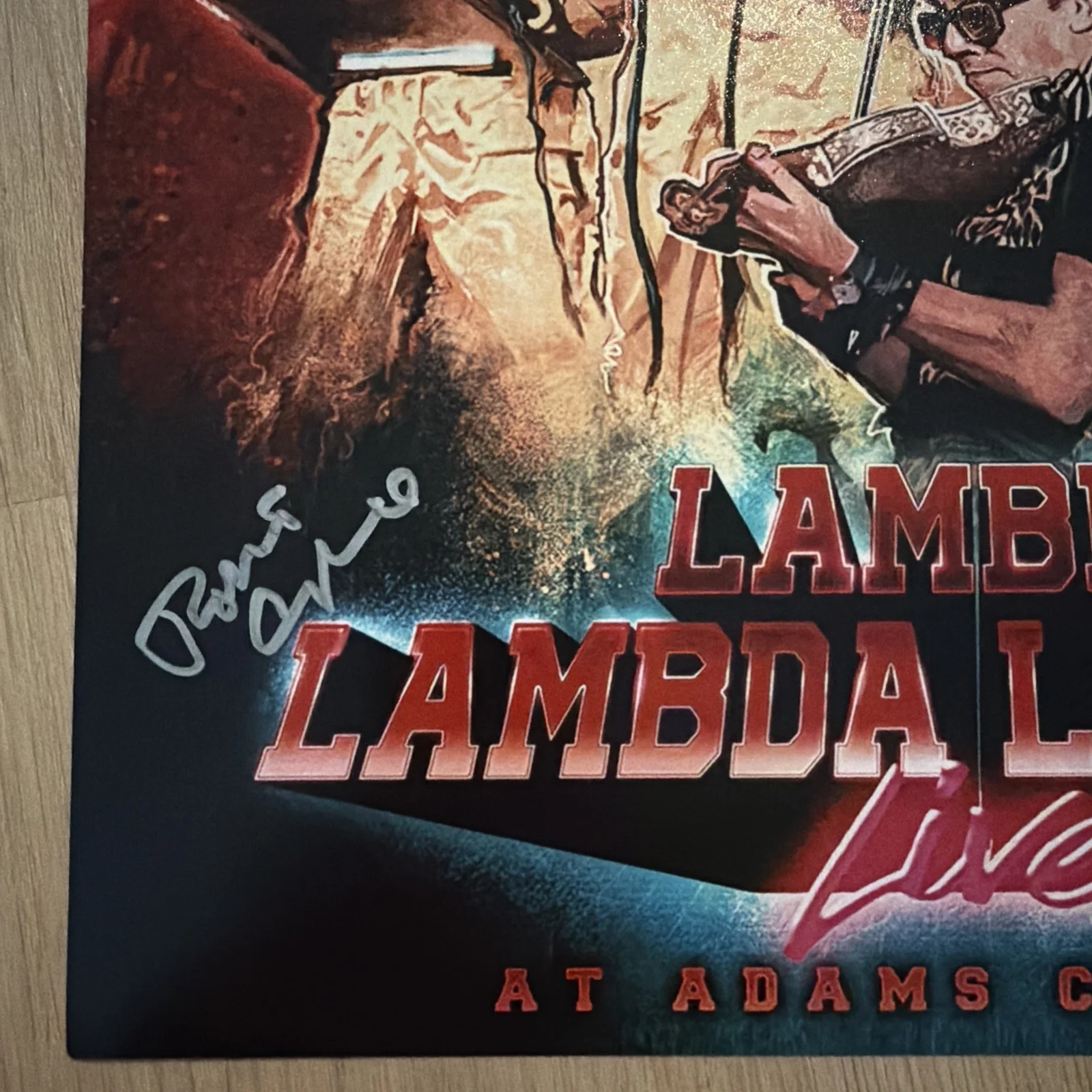Revenge Of The Nerds cast signed 11x14 JSA Signed by 7 Lambda Lambda Lambda, image 3