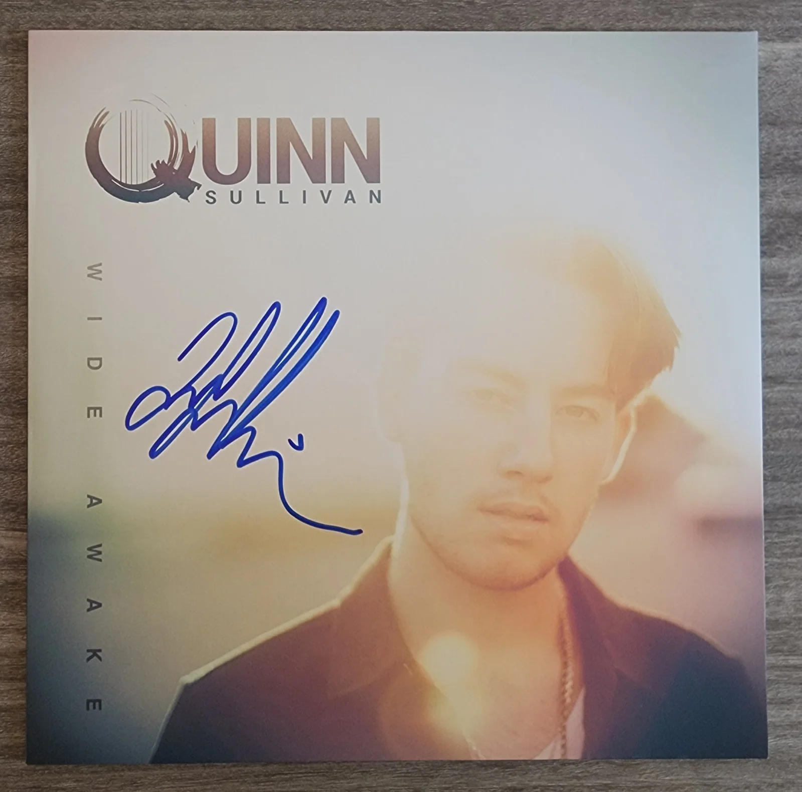 Quinn Sullivan Signed Wide Awake Vinyl Record Album Guitar Legend RAD, image 2