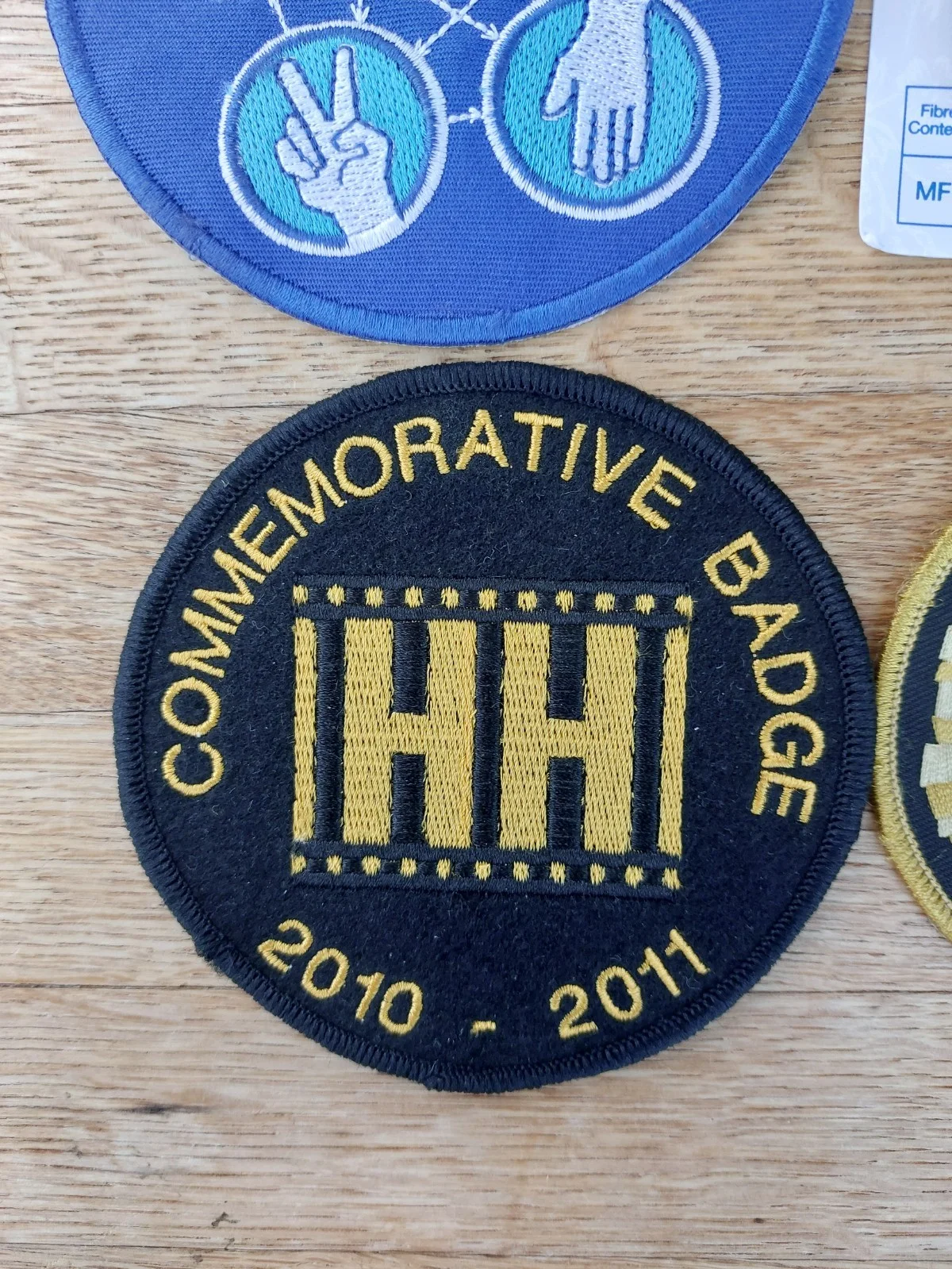 LOT BUNDLE OF 6 PATCHES - X-FILES / STAR TREK / GB / HH / LIKE THIS - PATCH, image 3