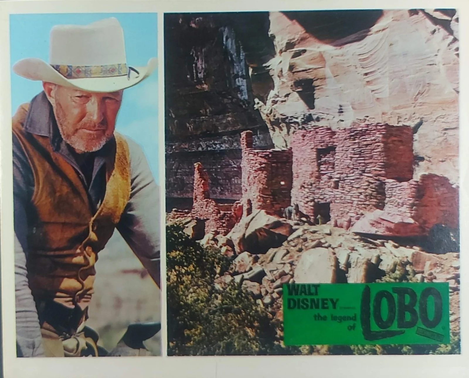 THE LEGEND OF LOBO ORIGINAL UK FOH LOBBY CARDS SET 1962, изображение 5