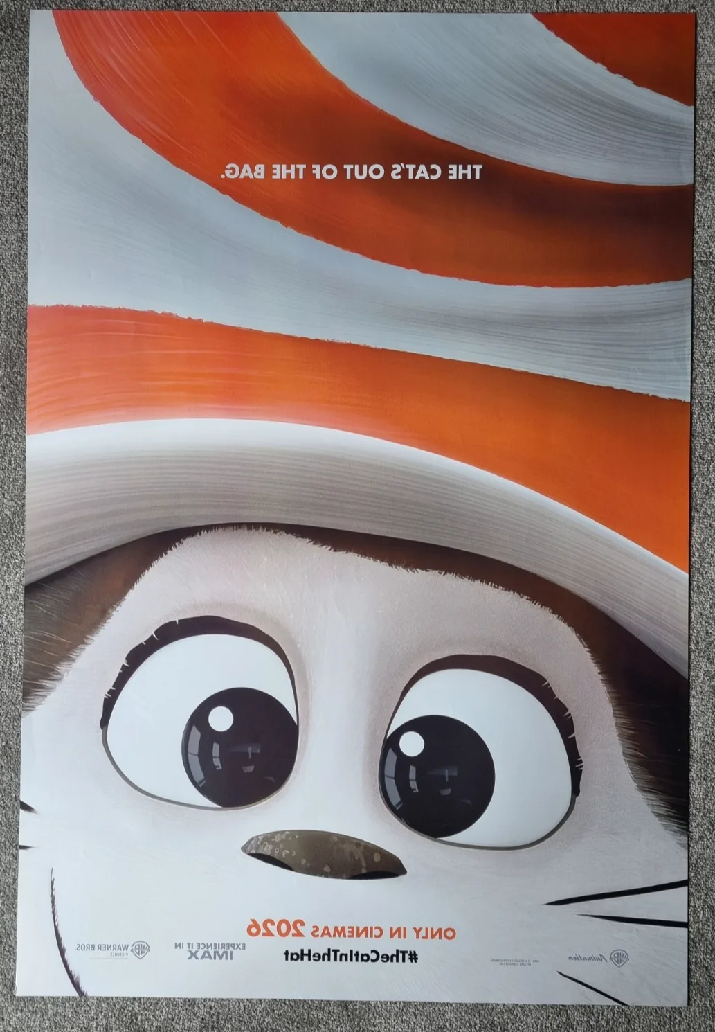 The Cat In The Hat - Original One Sheet Double Sided Cinema Poster Ref P81, image 2