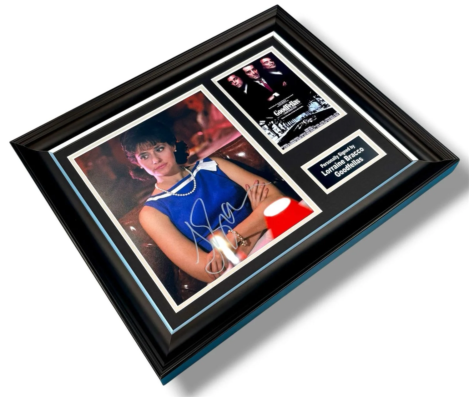 Lorraine Bracco Signed Photo Framed & SWAU COA Goodfellas Poster Autograph Auto, изображение 3
