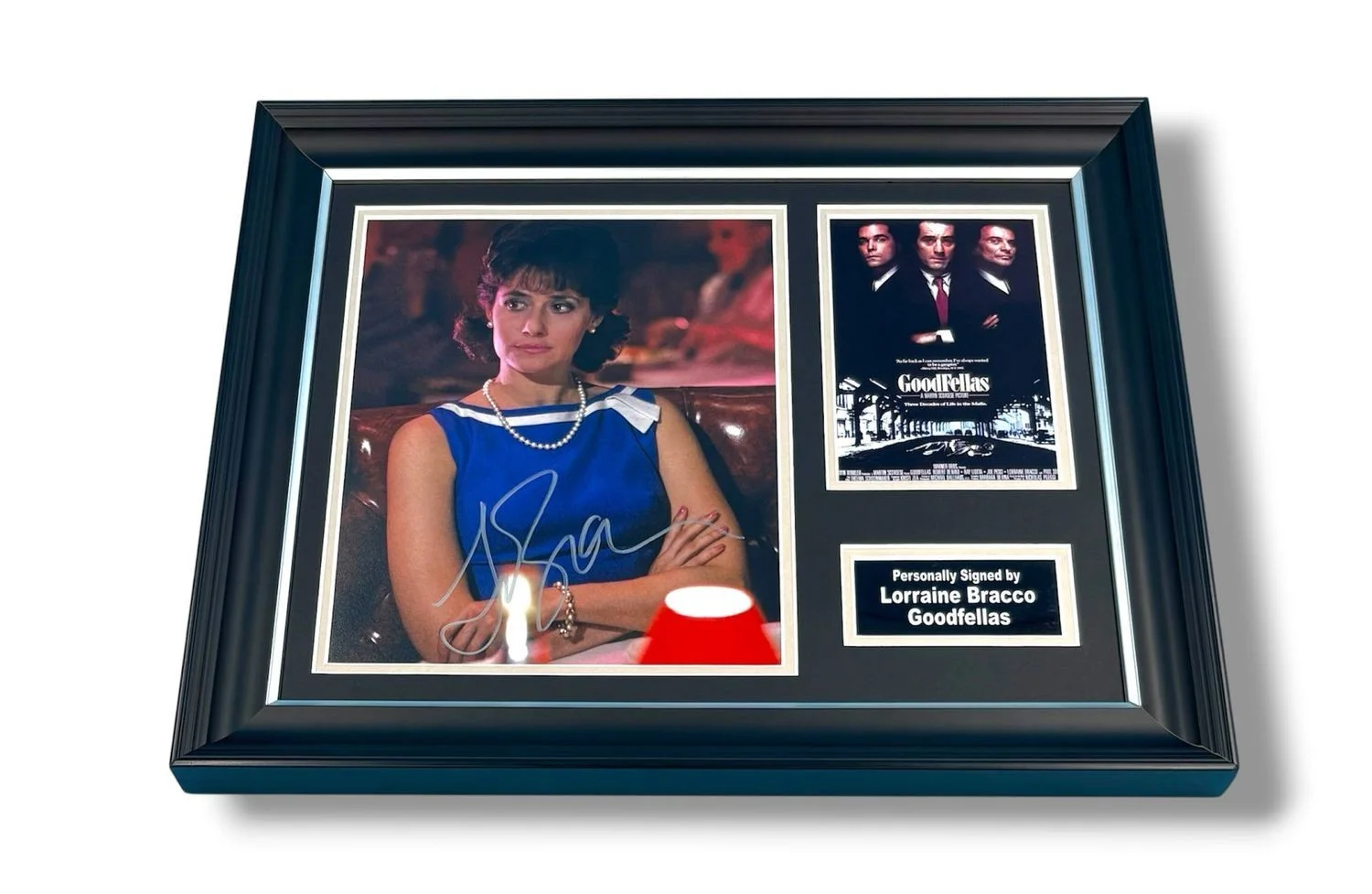 Lorraine Bracco Signed Photo Framed & SWAU COA Goodfellas Poster Autograph Auto, изображение 4