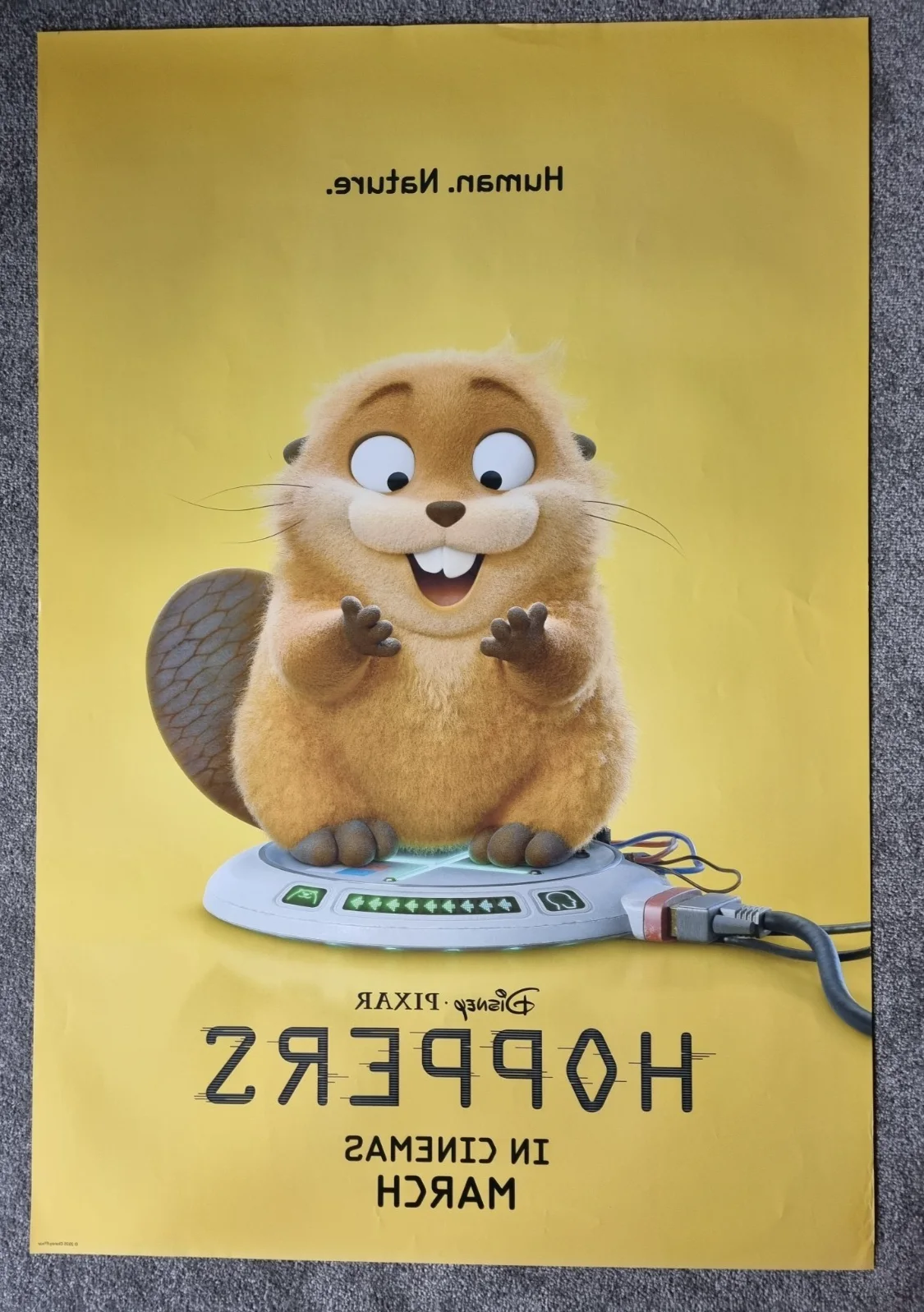 Hoppers - Original One Sheet Double Sided Cinema Poster Disney Pixar Ref P81, image 2
