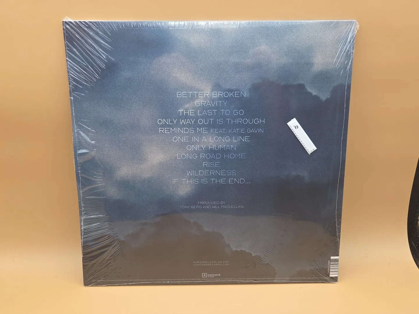 AUTOGRAPHED Sarah McLachlan Better Broken Vinyl LP record SIGNED COVER JACKET, image 4