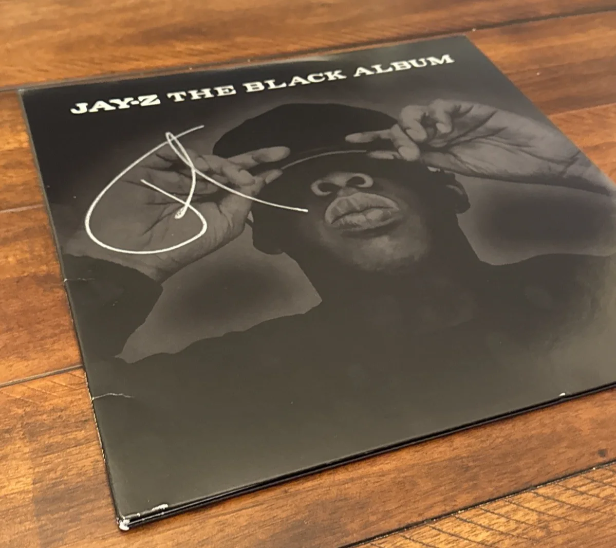 Jay Z Shawn Carter Signed Autograph 2003 The Black Album Vinyl LP PSA CERTIFIED, изображение 2