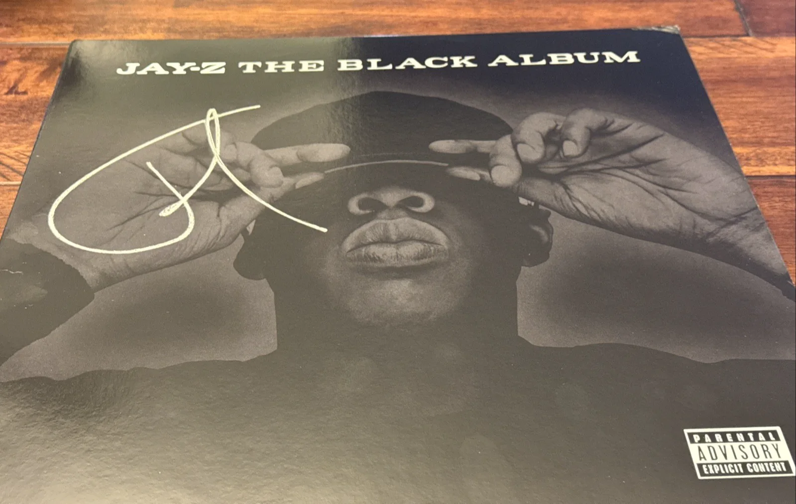 Jay Z Shawn Carter Signed Autograph 2003 The Black Album Vinyl LP PSA CERTIFIED, изображение 4