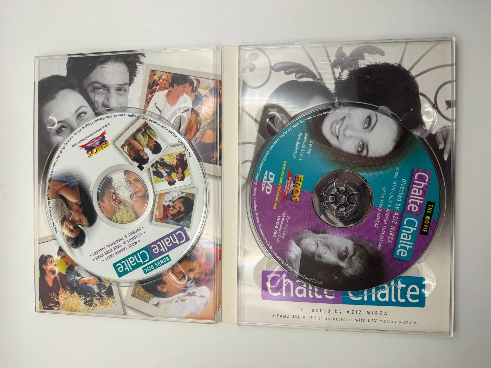 Shah Rukh Khan — Shah Rukh Khan HAND SIGNED DVD Chalte Chalte Bollywood Movie VERY RARE AUTOGRAPH, изображение 5