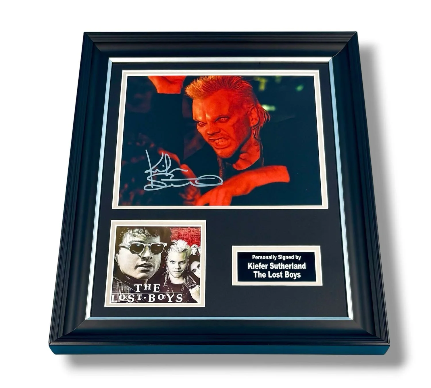 Kiefer Sutherland Signed Photo Framed & COA The Lost Boys Poster Autograph Auto, image 4