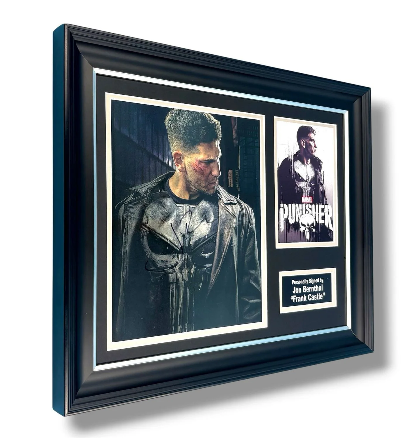 Jon Bernthal Signed Photo Framed & COA The Punisher Poster Frank Castle Auto, изображение 2