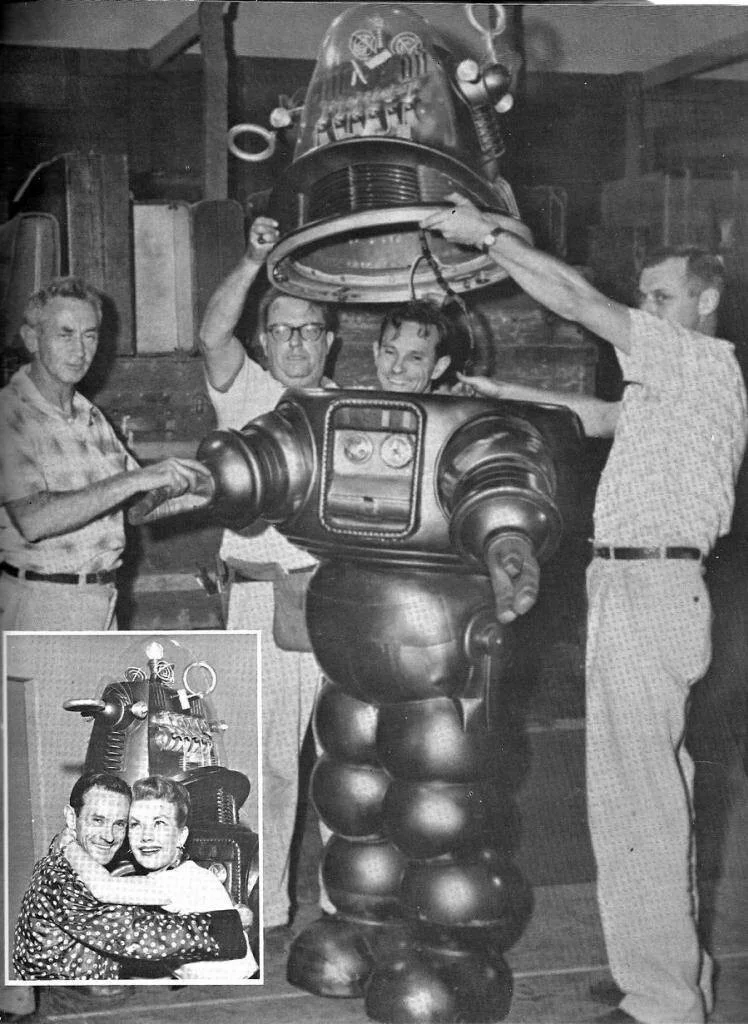 Frankie Darro — FRANKIE DARRO "Robby the Robot" Forbidden Planet SIGNED ALBUM PAGE PLUS BONUS, изображение 2