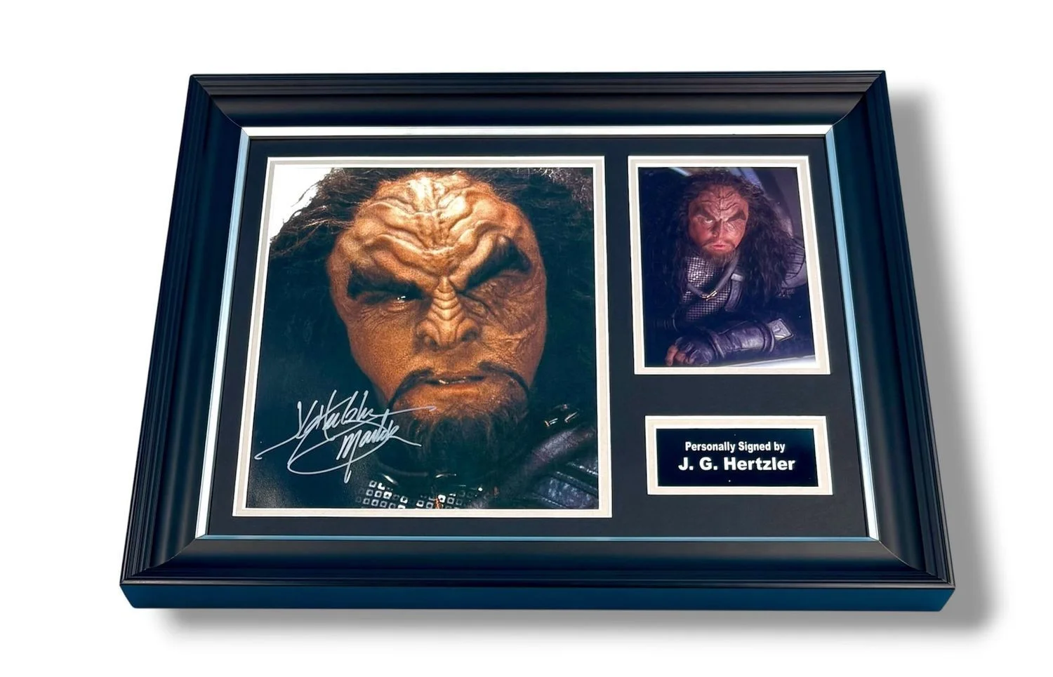 J. G. Hertzler Signed Photo Framed & COA Star Trek Poster Autograph Auto, image 4