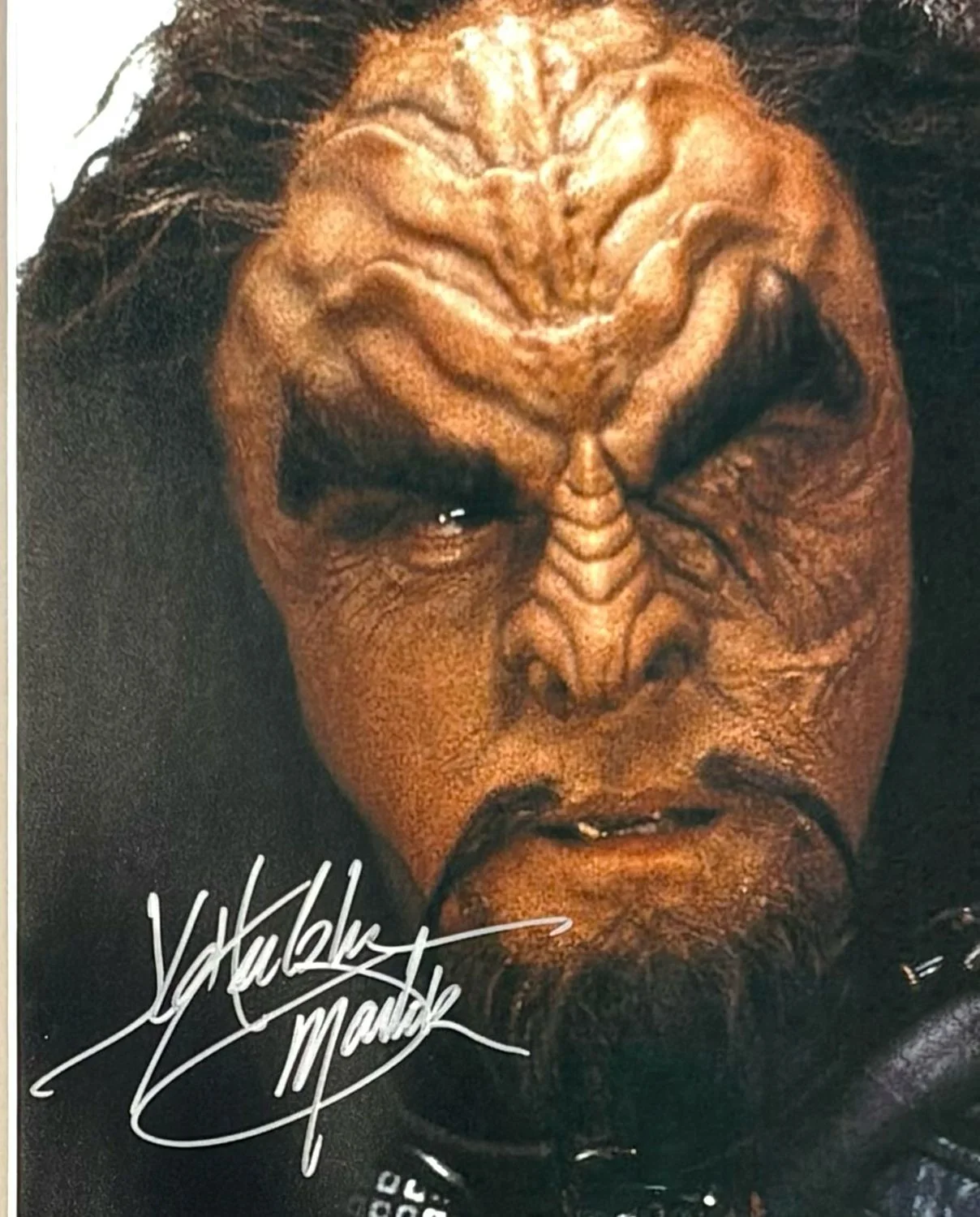 J. G. Hertzler Signed Photo Framed & COA Star Trek Poster Autograph Auto, image 5