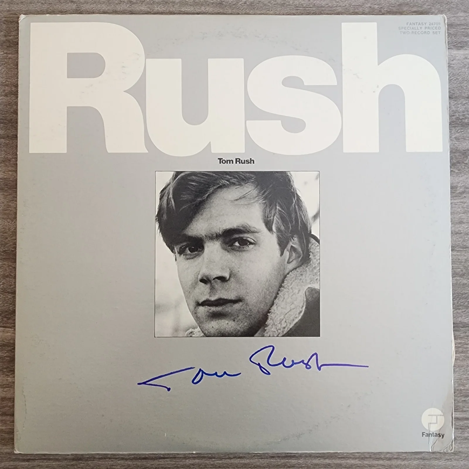 Tom Rush Signed RUSH Vinyl Record Album LP Folk Singer LEGEND RAD, image 2