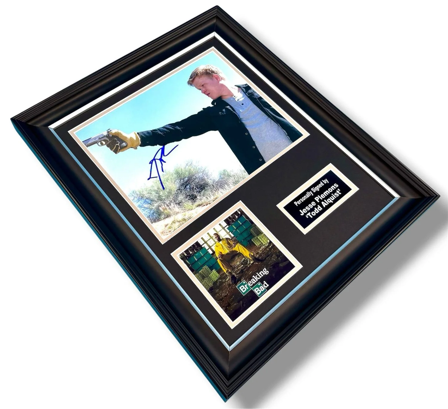 Jesse Plemons Signed Photo Framed & SWAU COA Breaking Bad Poster Autograph Auto, изображение 3