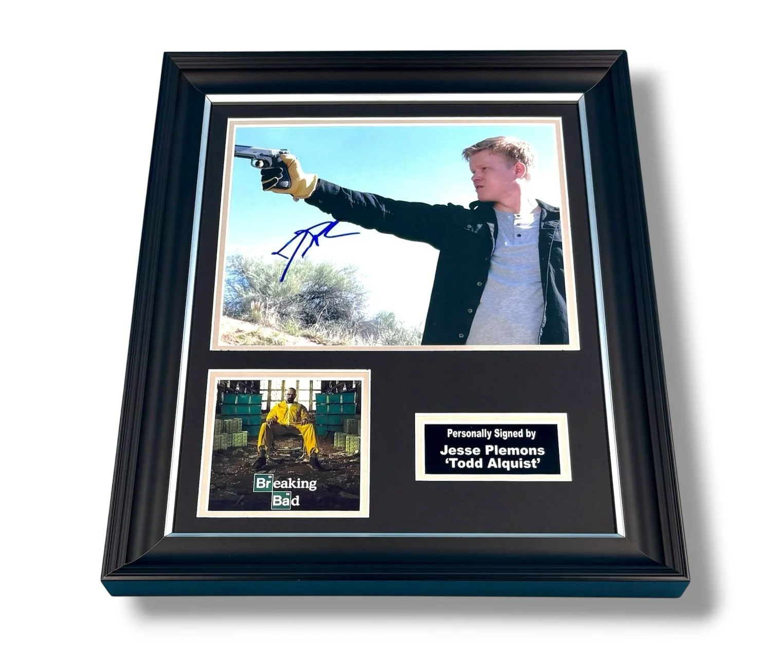 Jesse Plemons Signed Photo Framed & SWAU COA Breaking Bad Poster Autograph Auto, изображение 4