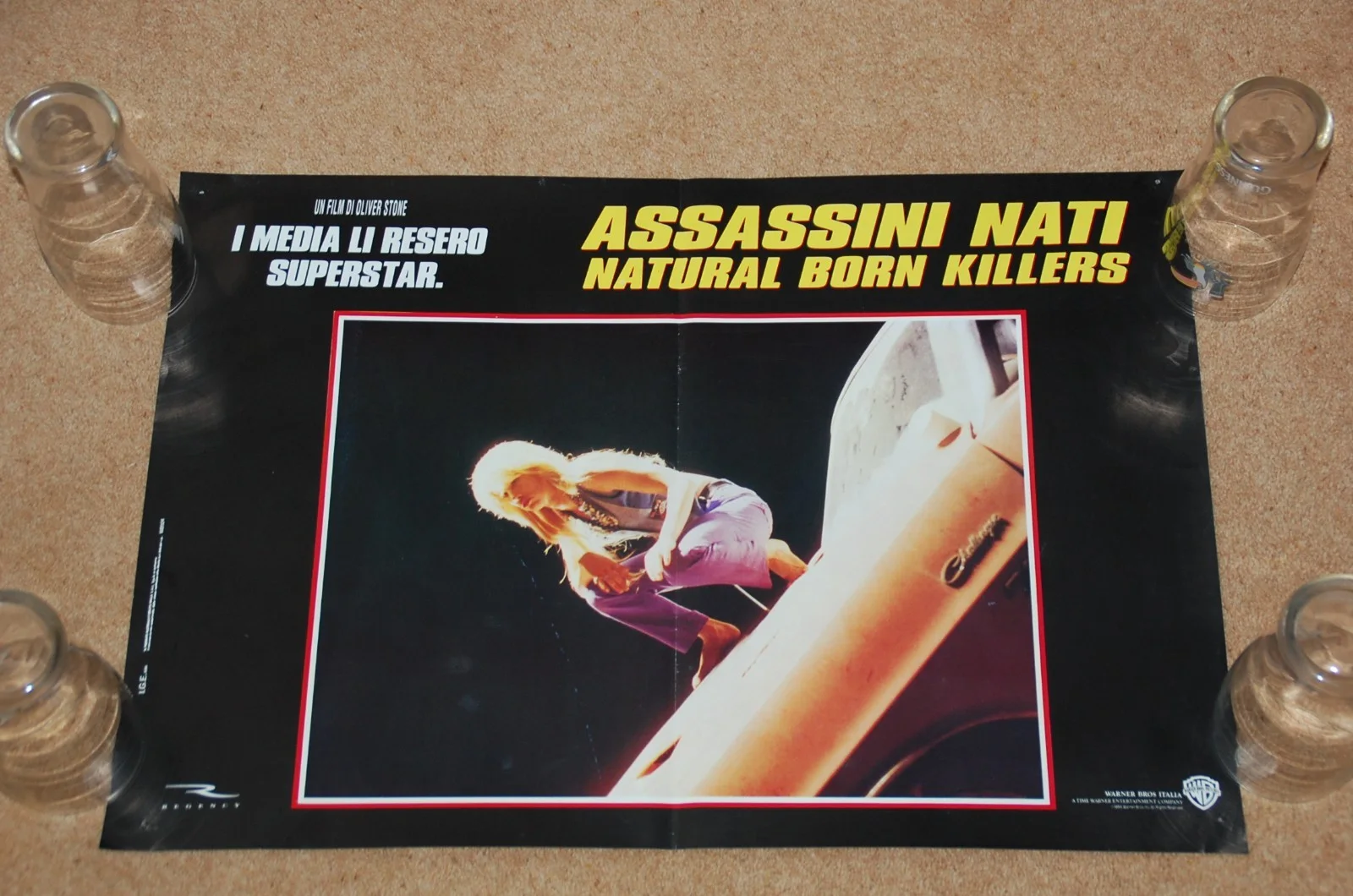 OLIVER STONE'S NATURAL BORN KILLERS (1994) - 6 ORIG. ITALIAN FOTOBUSTA POSTERS, изображение 2