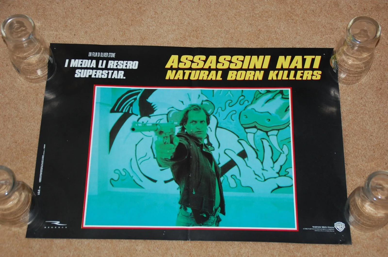 OLIVER STONE'S NATURAL BORN KILLERS (1994) - 6 ORIG. ITALIAN FOTOBUSTA POSTERS, изображение 3