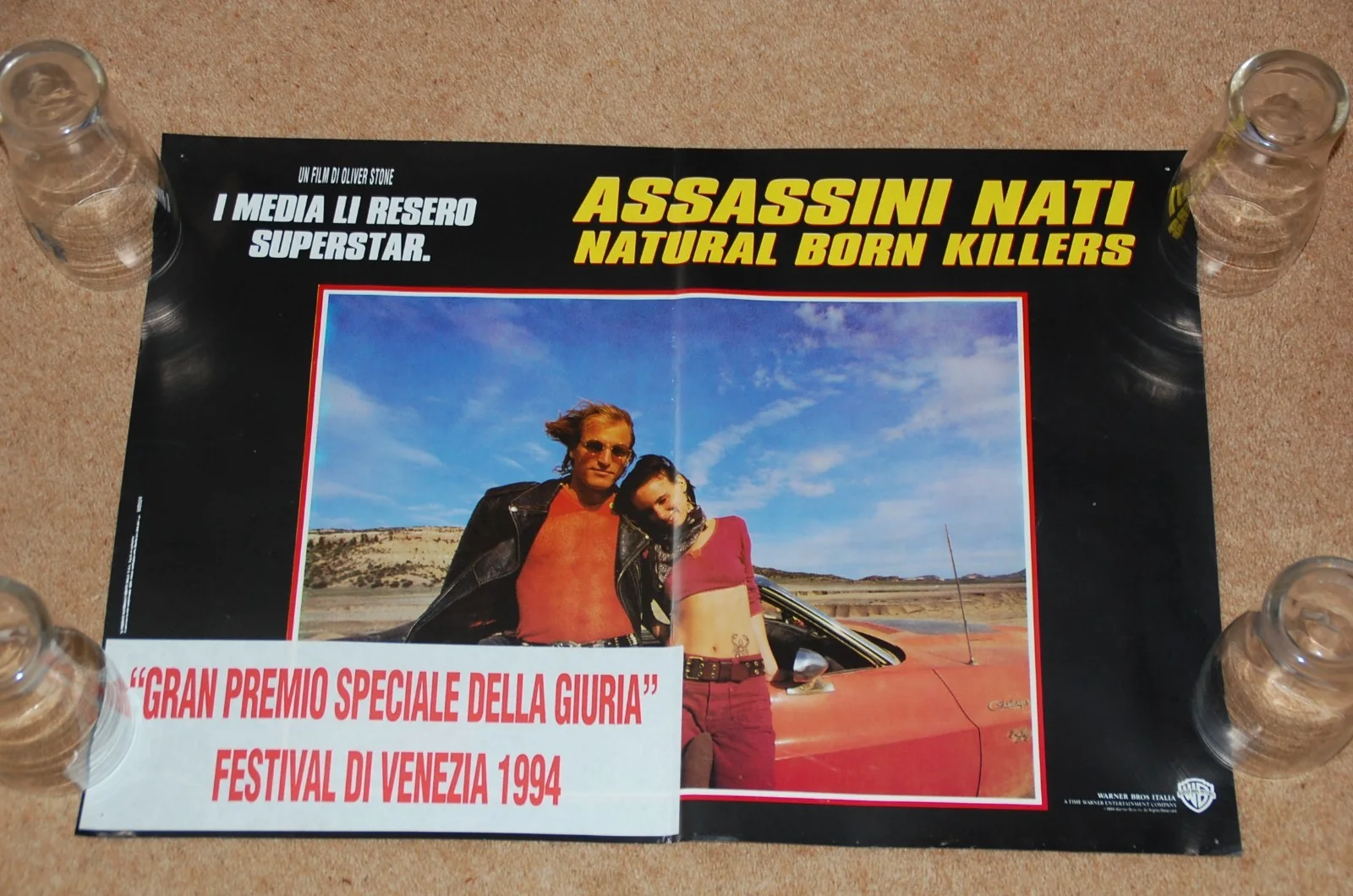 OLIVER STONE'S NATURAL BORN KILLERS (1994) - 6 ORIG. ITALIAN FOTOBUSTA POSTERS, изображение 4
