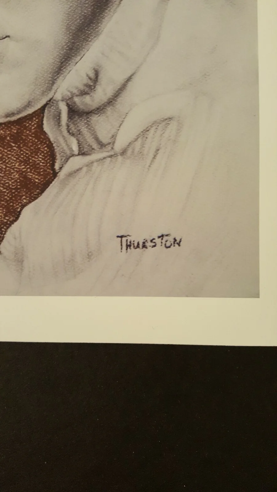 Thurston — 8 x 10 Glossy Photograph of Pastel Portrait of Elvis Presley by Denise Thurston, изображение 2