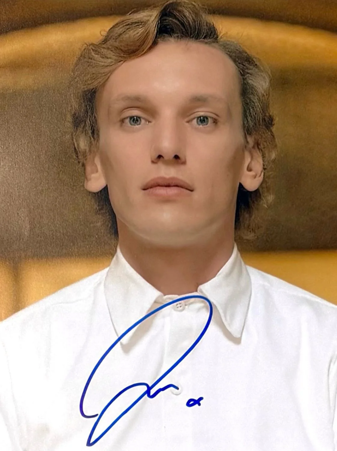 Jamie Campbell Bower Signed Photo Framed & COA Stranger Things Poster Vecna Auto, изображение 5