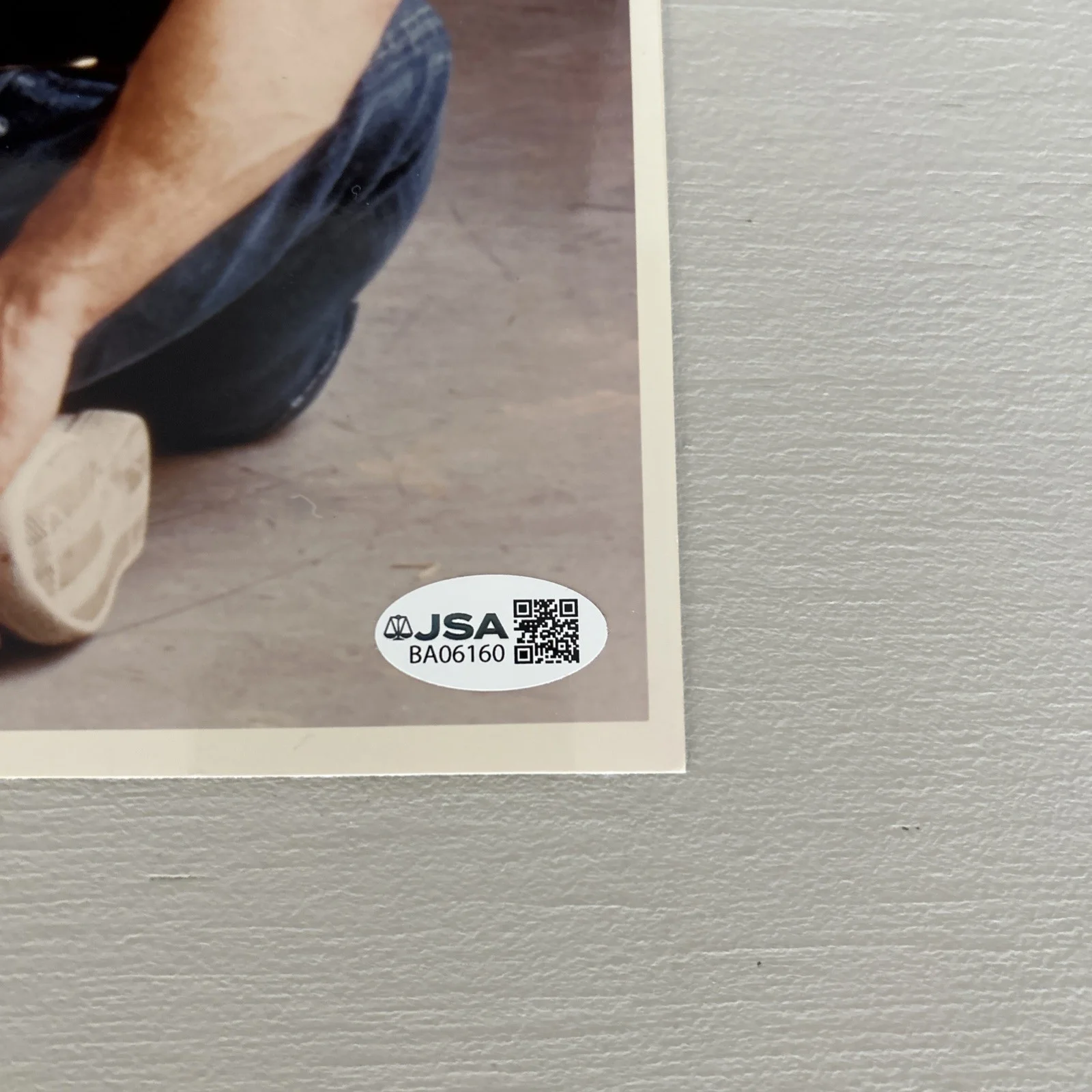 Patrick Swayze — Patrick Swayze Signed In-Person 8x10 Color Photo w JSA Full Letter, изображение 4