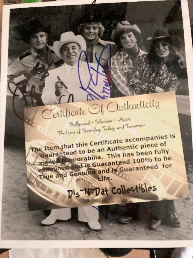 Dukes of Hazzard — DUKES OF HAZZARD CAST SIGNED/AUTOGRAPHED 8x10 PICTURE/PHOTOGRAPH COA, изображение 2