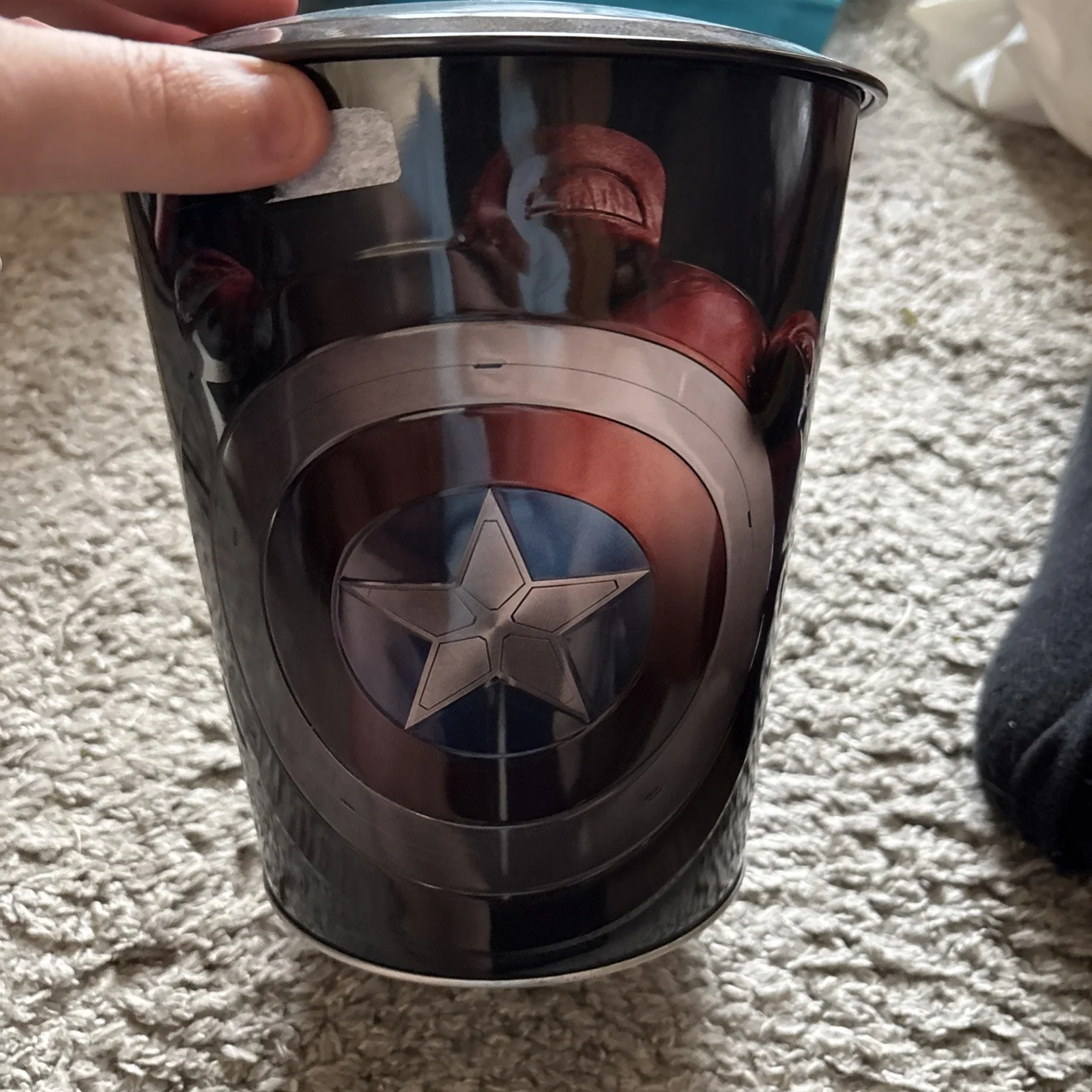 Marvel Captain America Brave New World Odeon Popcorn Bucket Brand New, изображение 2