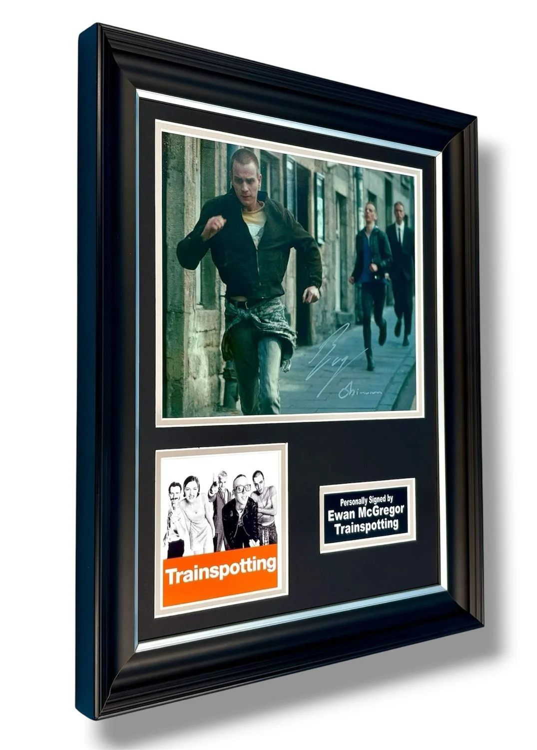 Ewan McGregor Signed Photo Framed & COA Trainspotting Poster Autograph Auto, изображение 2