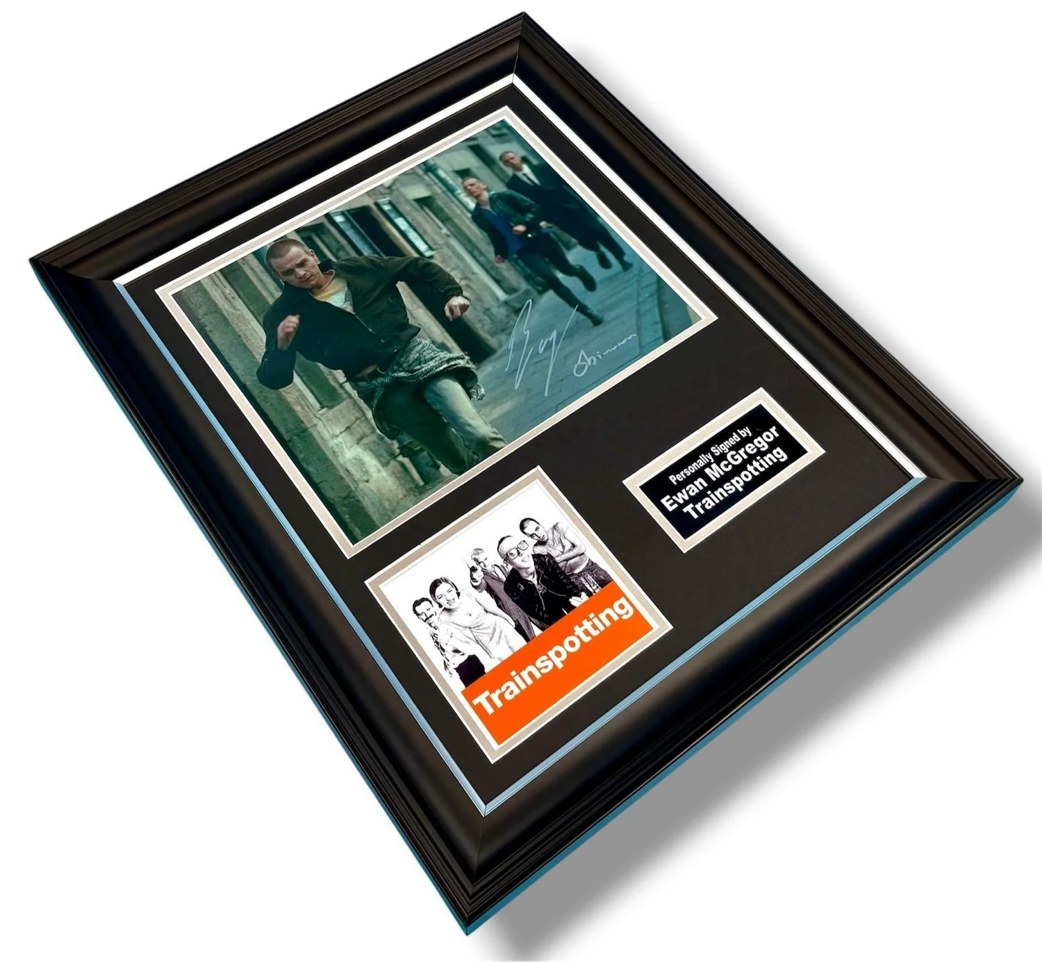 Ewan McGregor Signed Photo Framed & COA Trainspotting Poster Autograph Auto, изображение 3