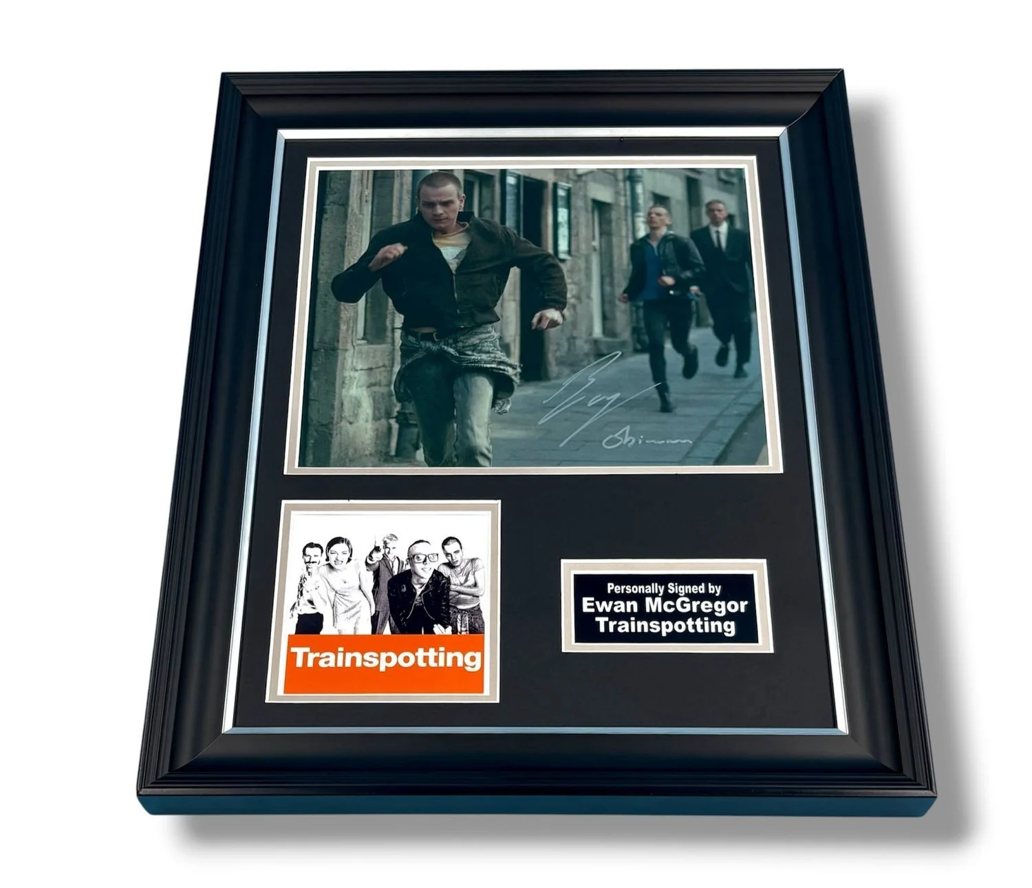 Ewan McGregor Signed Photo Framed & COA Trainspotting Poster Autograph Auto, изображение 4