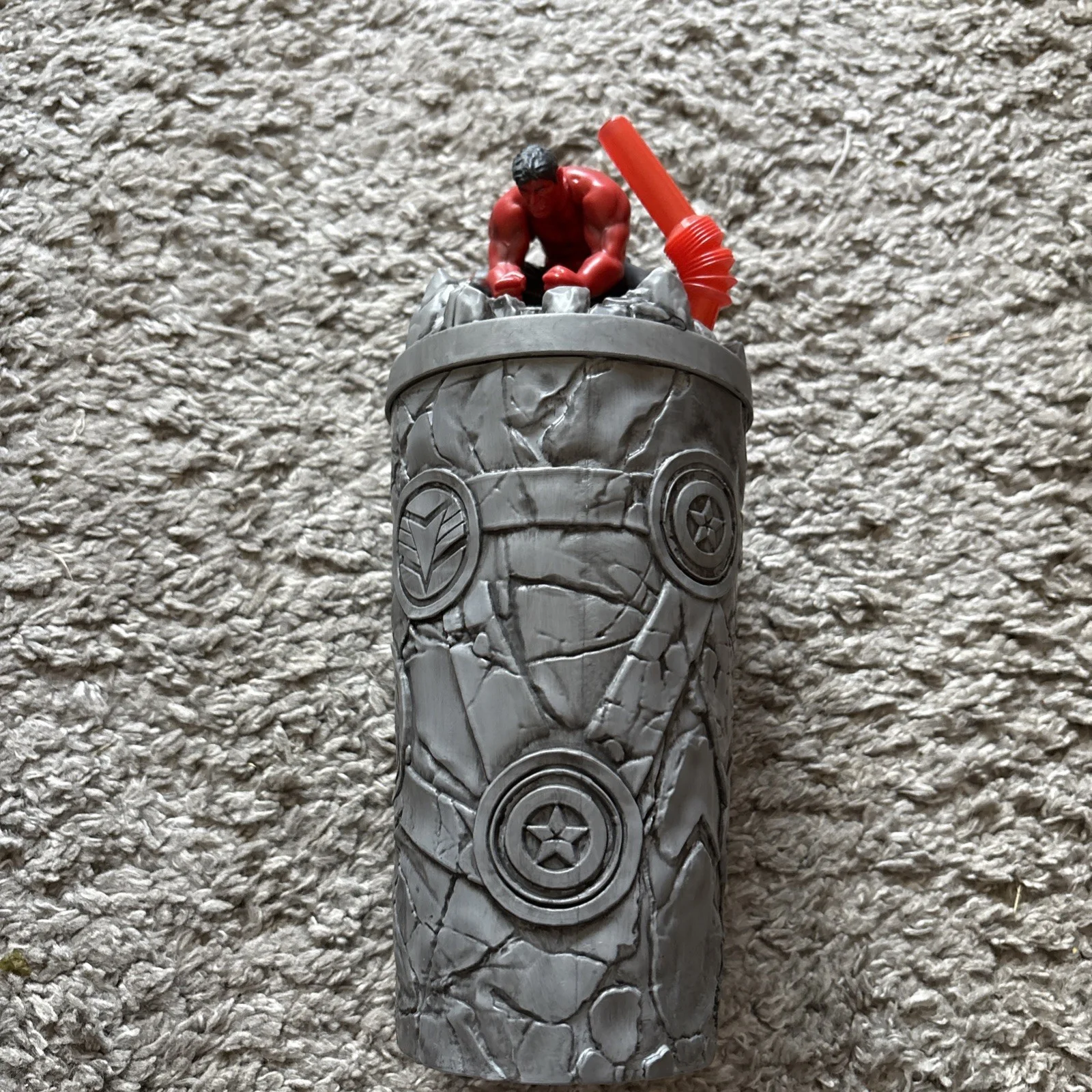 9.5” MARVEL RED HULK Movie Theatre Concession Sippy Cup - Brave New World, изображение 5