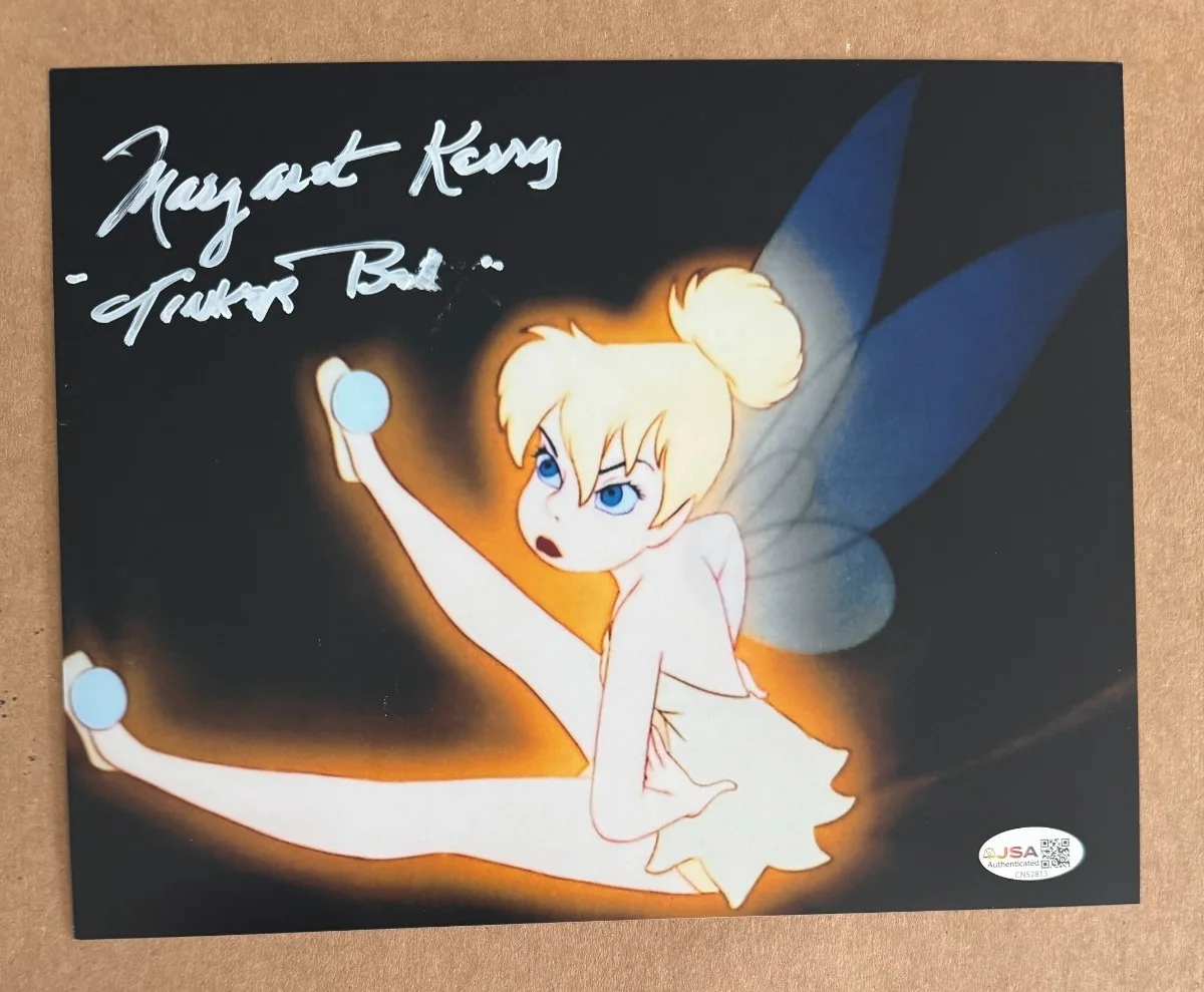 Margaret Kerry — MARGARET KERRY Signed 8x10 PETER PAN Tinker Bell Photo Autograph JSA COA Cert