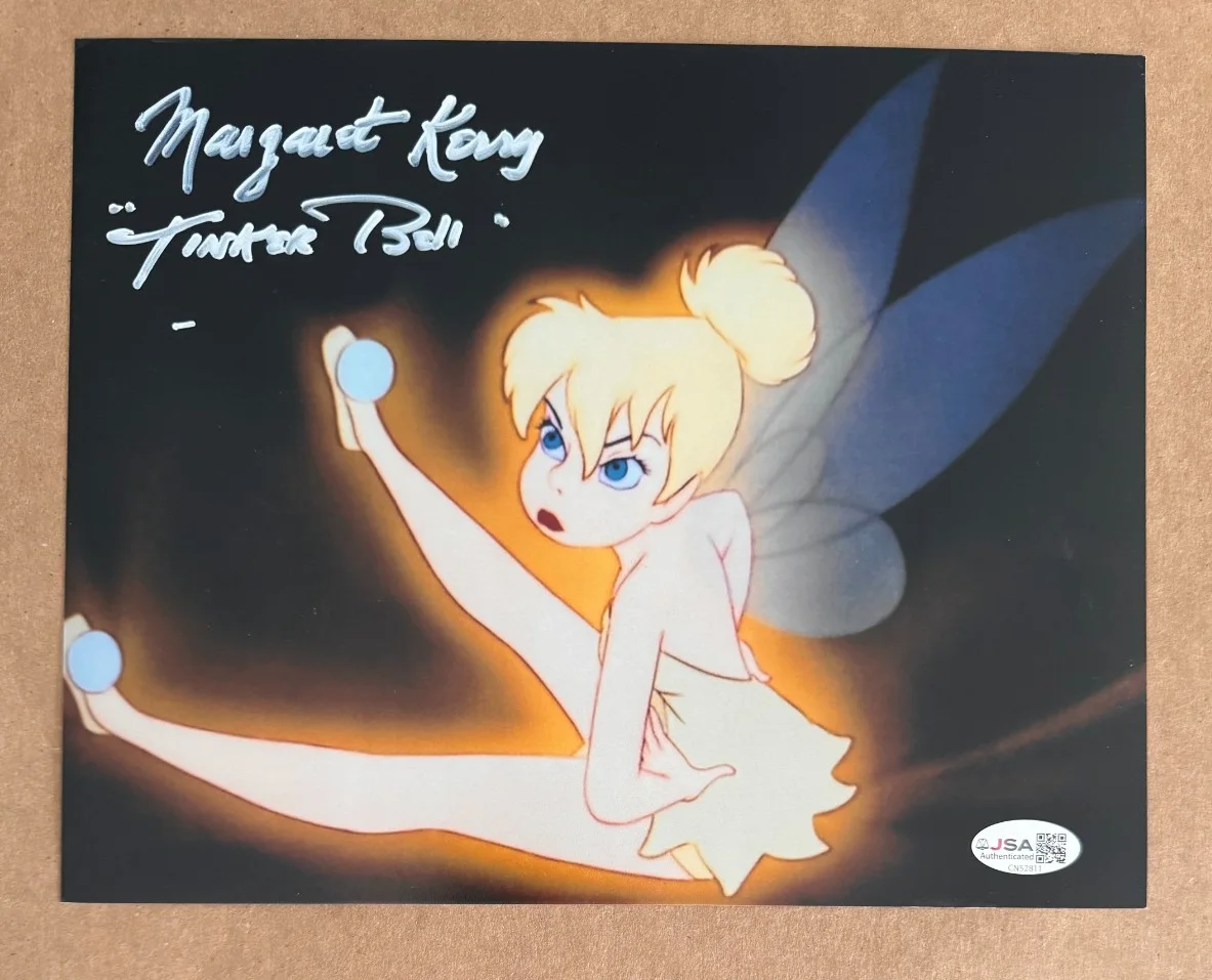 Margaret Kerry — MARGARET KERRY Signed 8x10 PETER PAN Tinker Bell Photo Autograph JSA COA Cert