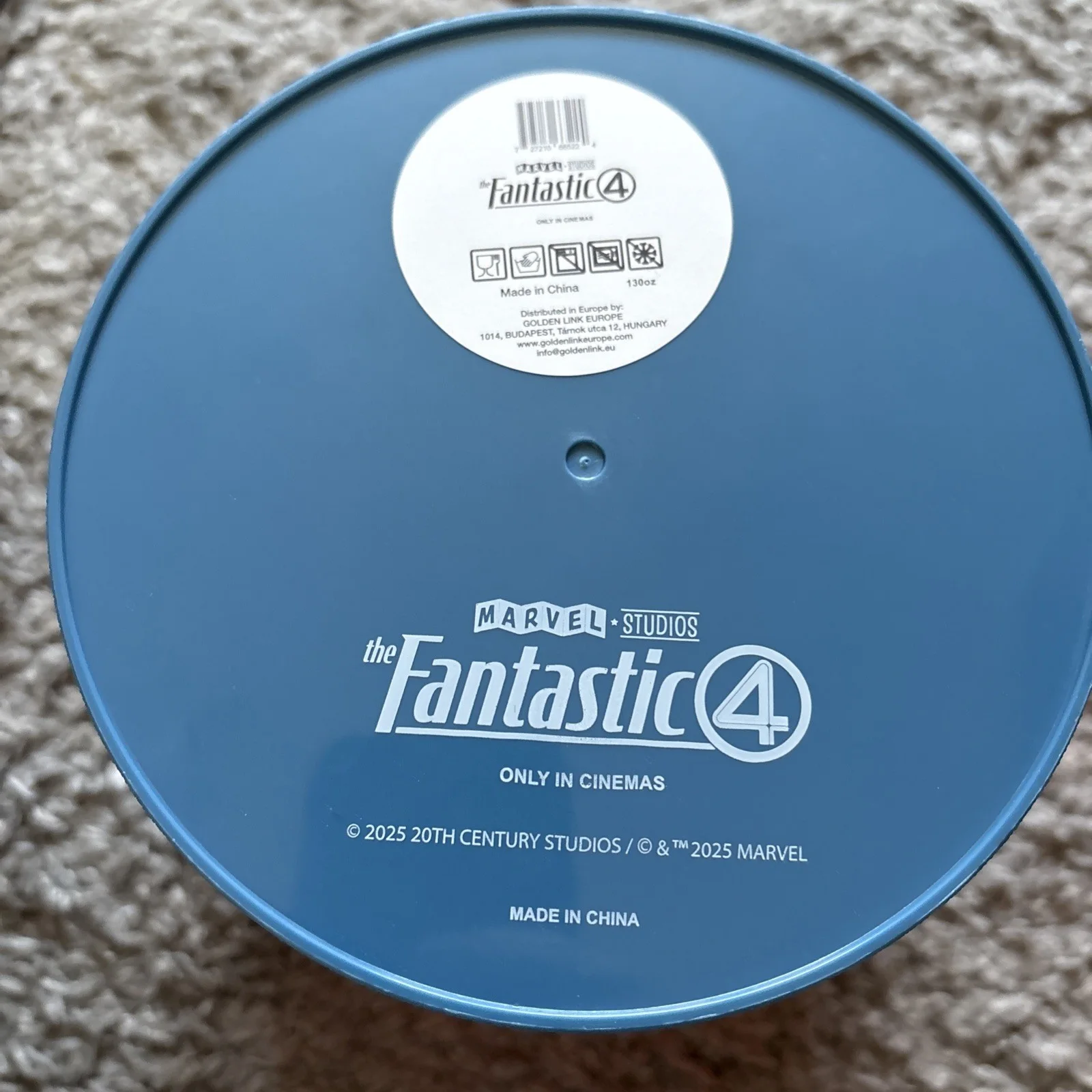Fantastic Four Odeon Popcorn Bucket and Cup Marvel Exclusive, image 5