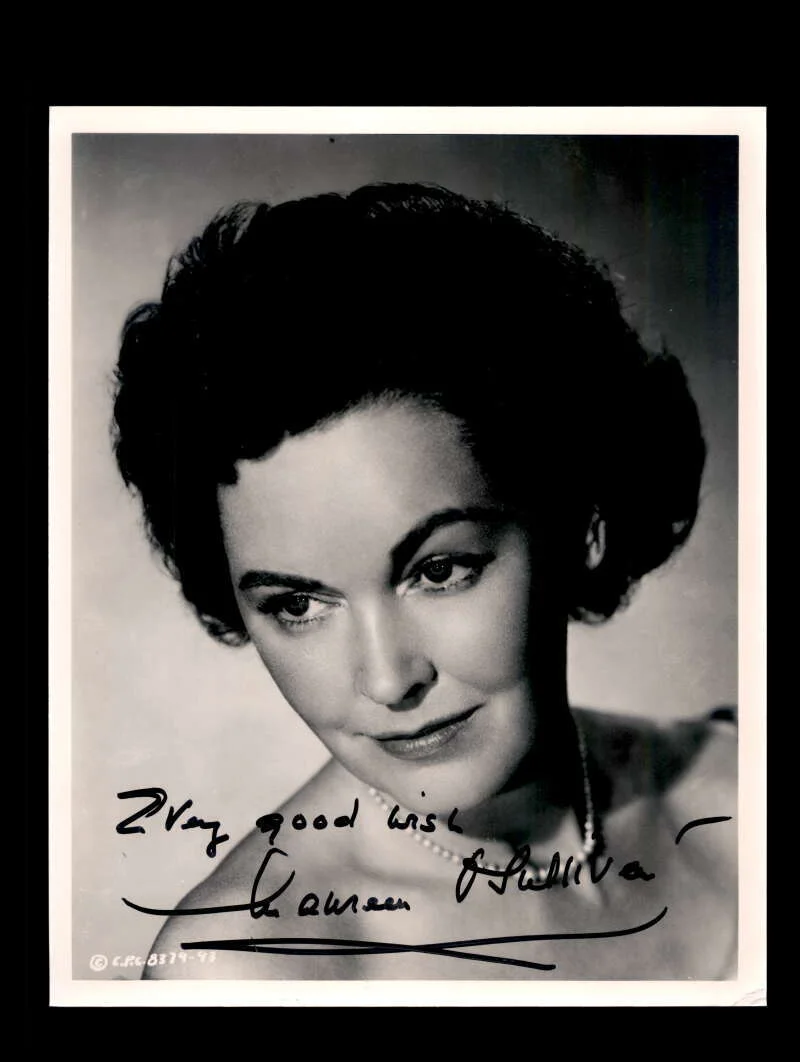 Maureen O`Sullivan — Maureen O`Sullivan PSA DNA Coa Signed 8x10 Photo Autograph