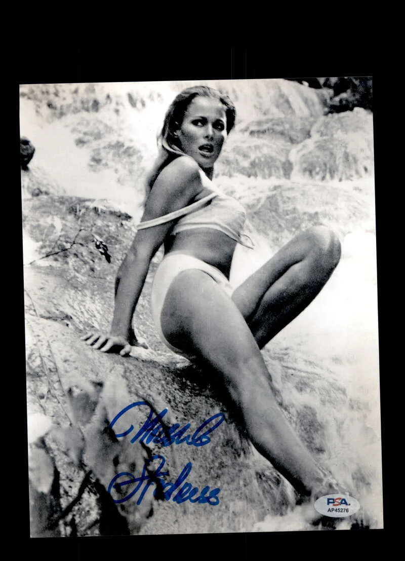 Ursula Andress — Ursula Andress PSA DNA Autographed 8x10 Photo Signed James Bond